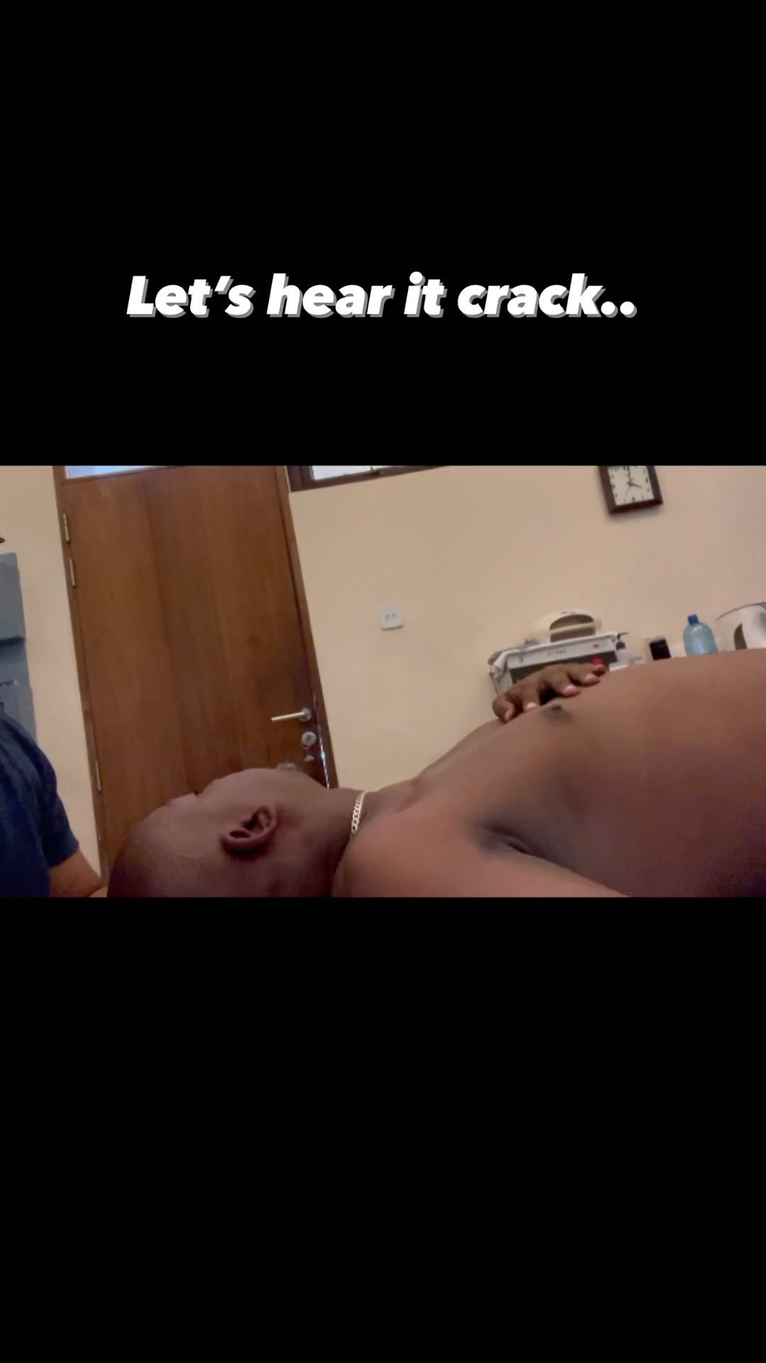 A gentle reset in your cervical spine helps alleviate pain,stiffness and basically improve mobility.. Let’s do it and get that neck popping..