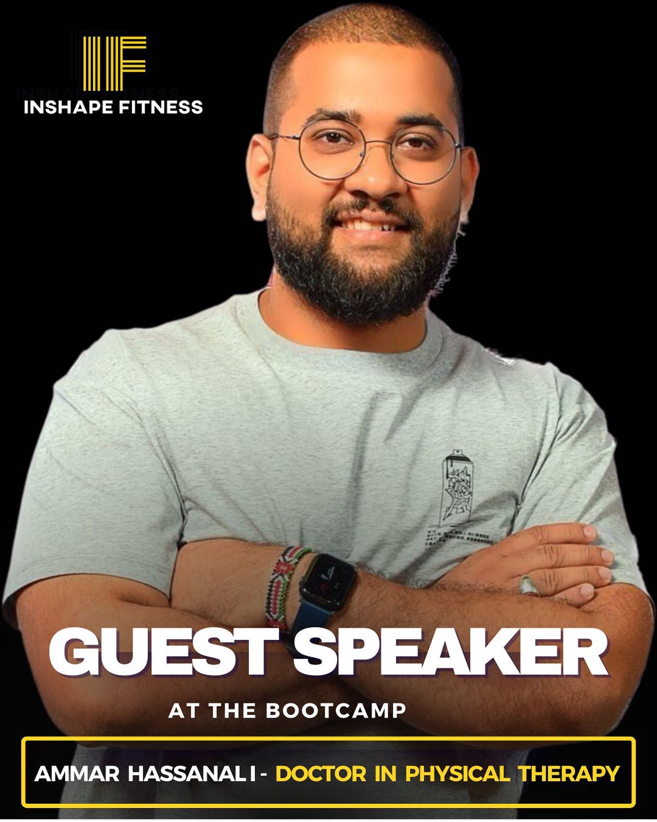 Our bootcamp event is about to get even more exciting with Our guest speaker, Ammar Hassan Ali -a doctor in physical therapy. Get ready for an engaging discussion on how mental health, nutrition, sleep and exercise are…